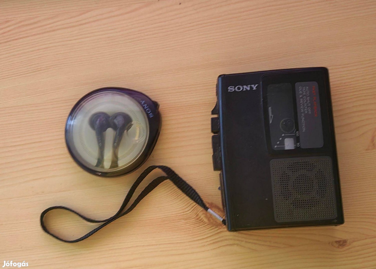 Sony playback és fülhallgató
