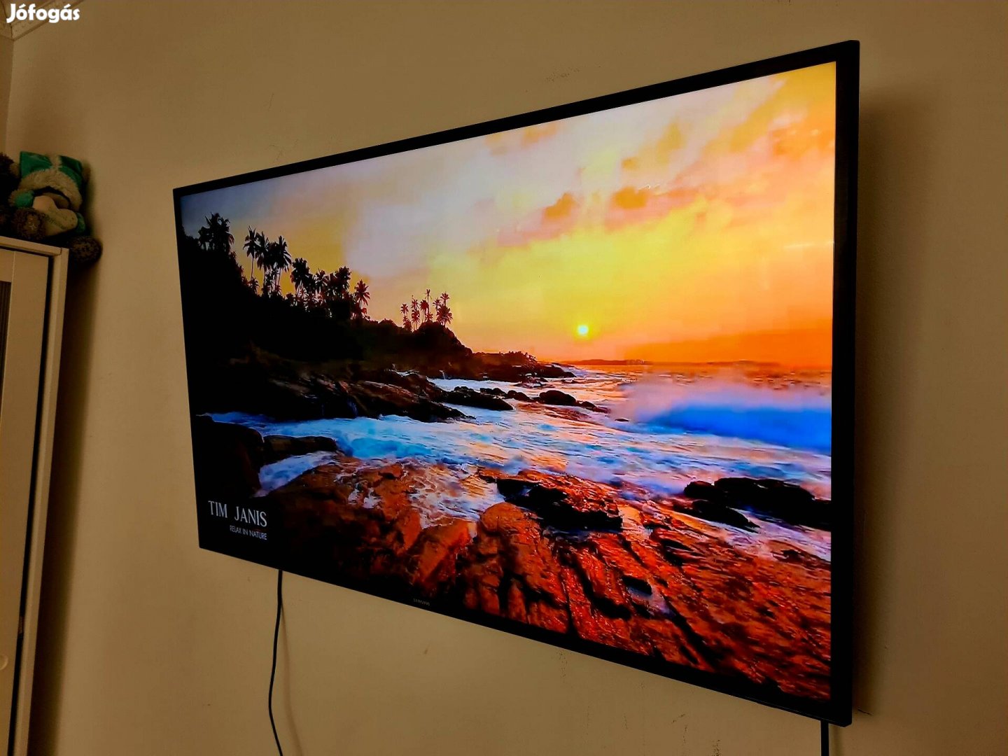 Sony prémium 102cm-es smart tv (újszerű, fémházas) 