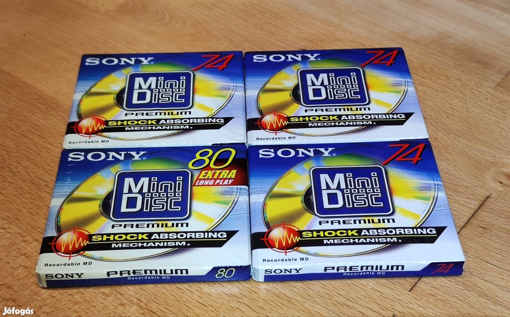 Sony prémium MD minidisc új gyári 