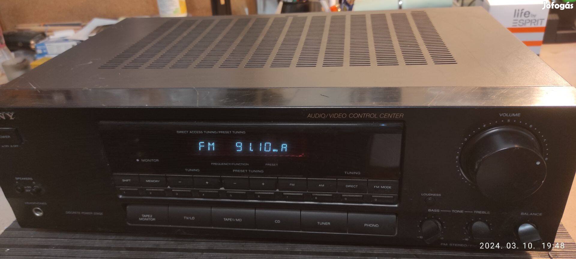 Sony rádióerősítő Strgx 215