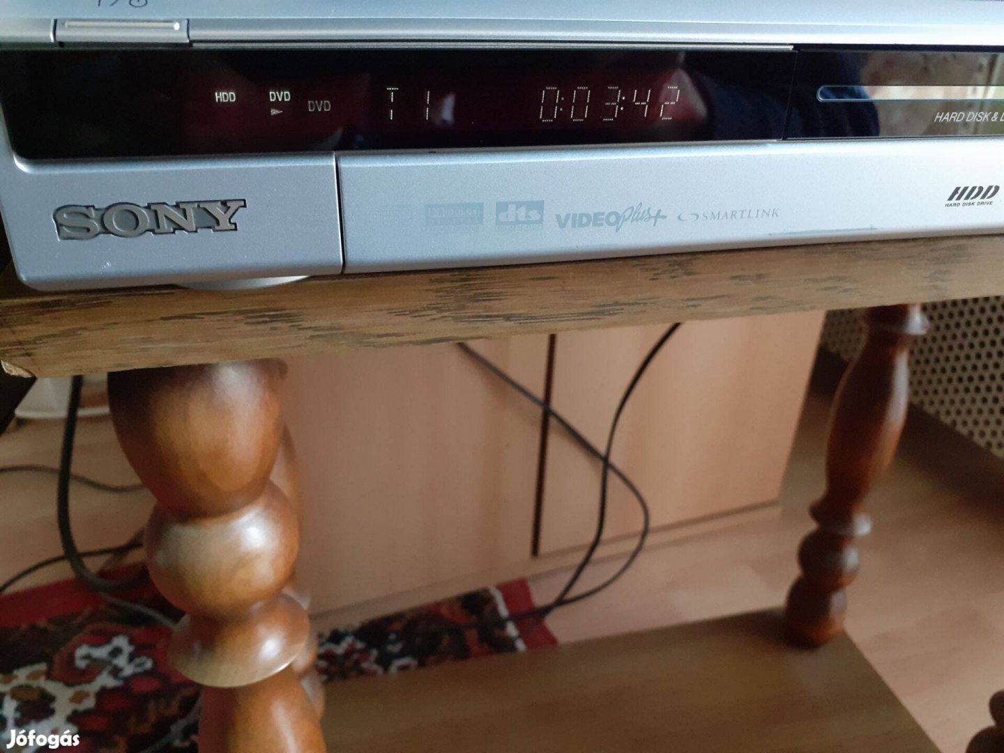 Sony rdr-hx525 típusú hdd dvd recorder felvevő lejátszó író player
