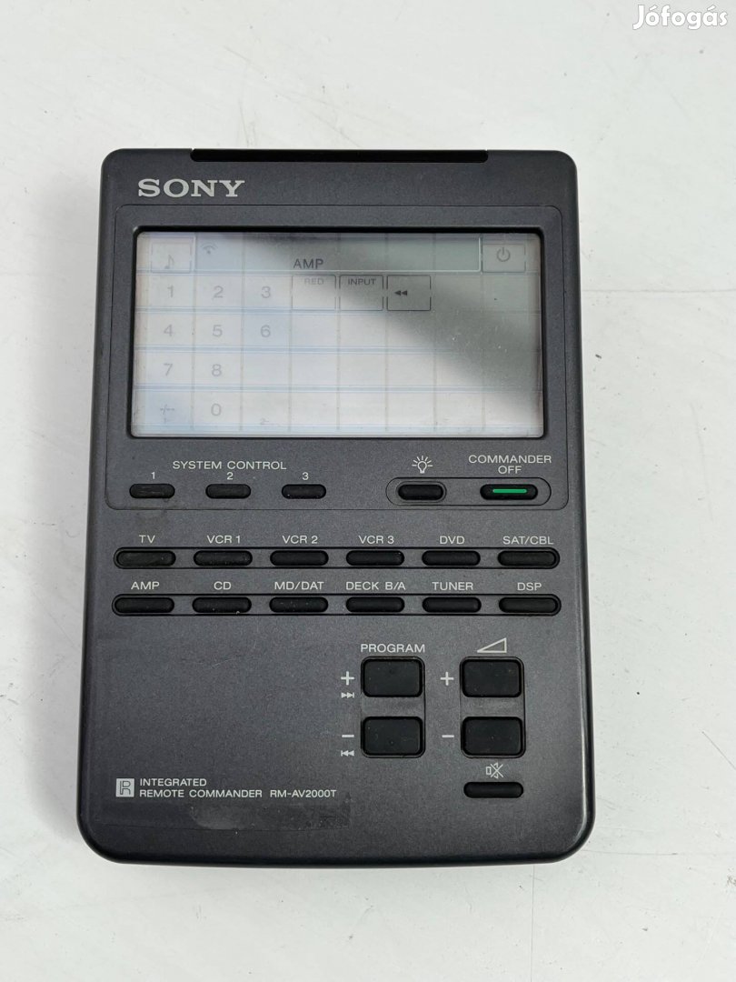 Sony rendszer távirányító integrált RM-AV2000T