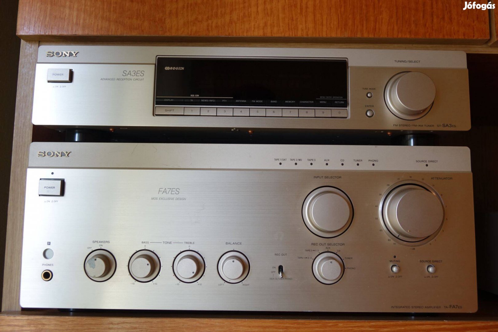 Sony sa 3es tuner deck