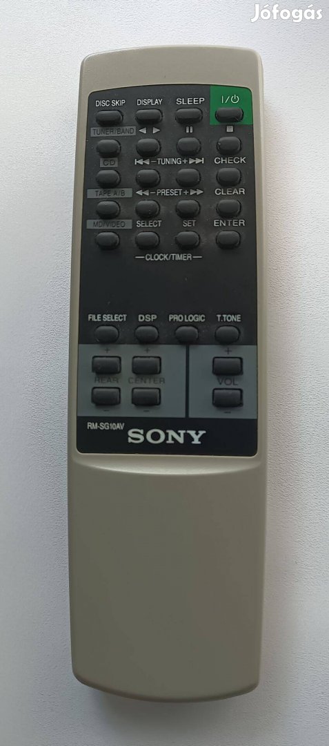 Sony távszabályzó RM-SG10AV
