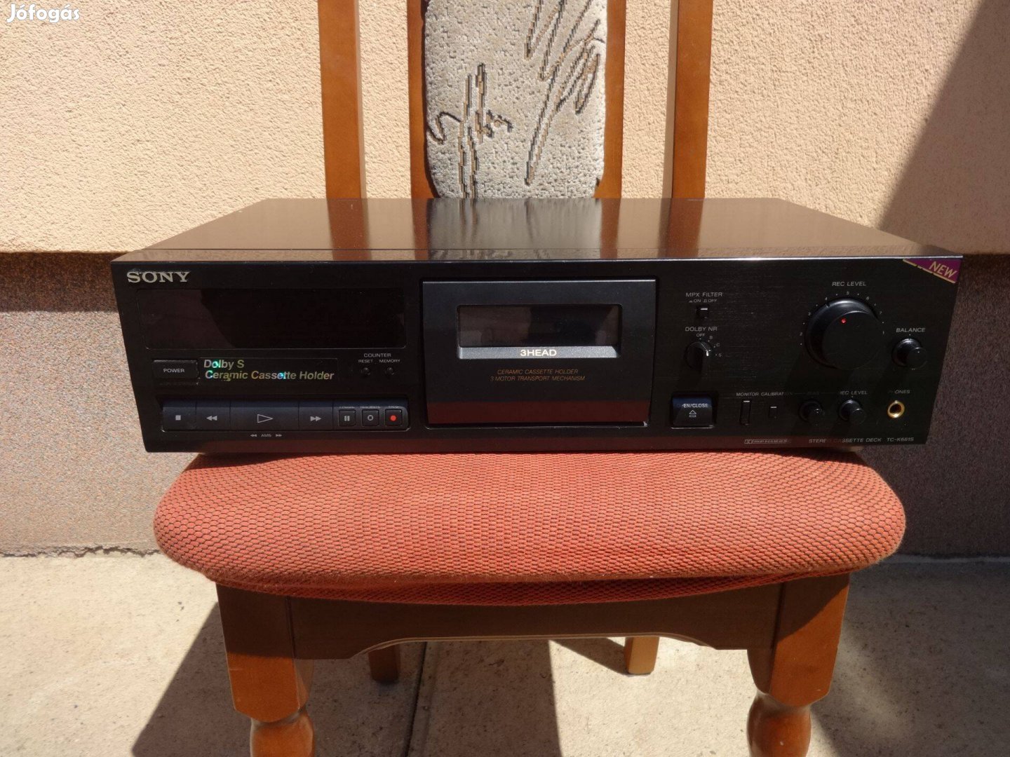 Sony tc-k661s 3 fejes deck