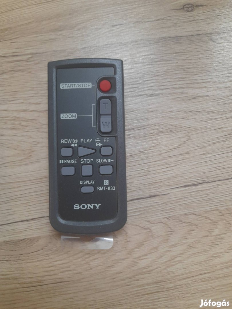 Sony videokamera távirányító RMT - 833