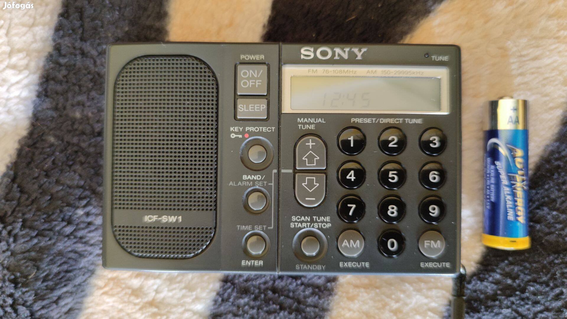 Sony világvevő rádió