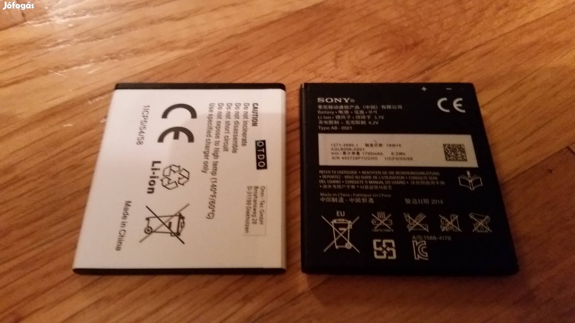 Sony xperia J/TX/M/L akkumulátor 