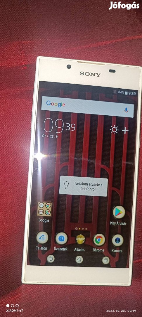 Sony xperia g3312 dupla sim, makulátlan ritka. Posta 