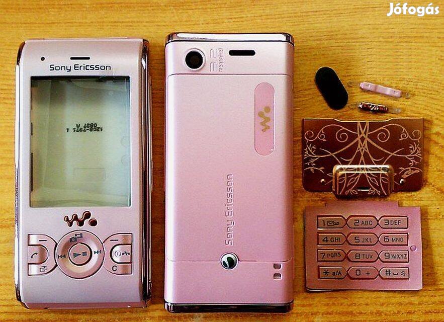 Sonyericsson W595 komplett ház, Gyári minőség!