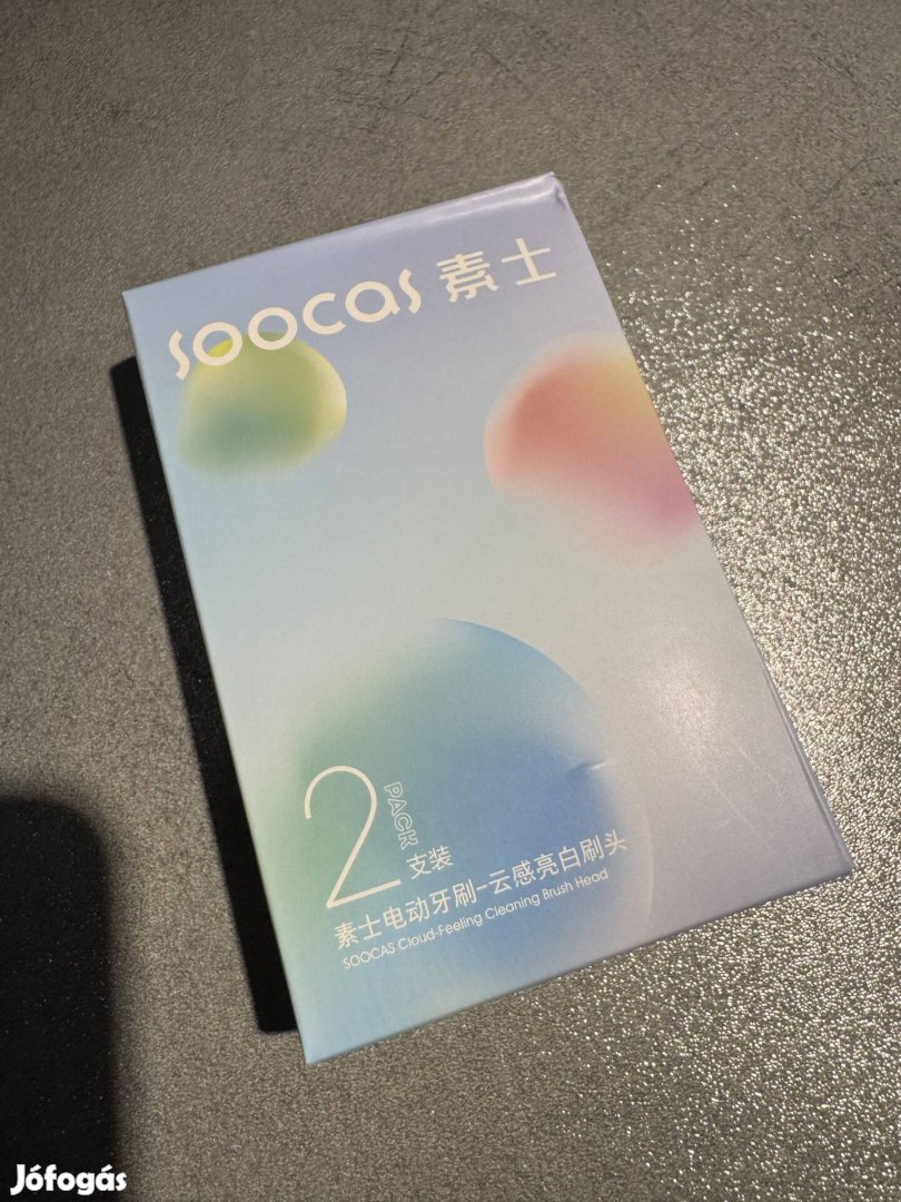 Soocas fogkefe pótfejek 3 db