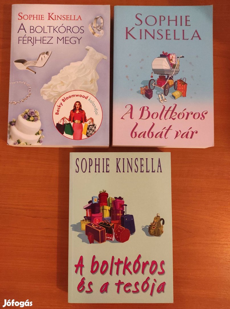 Sophie Kinsella: A Boltkóros sorozat