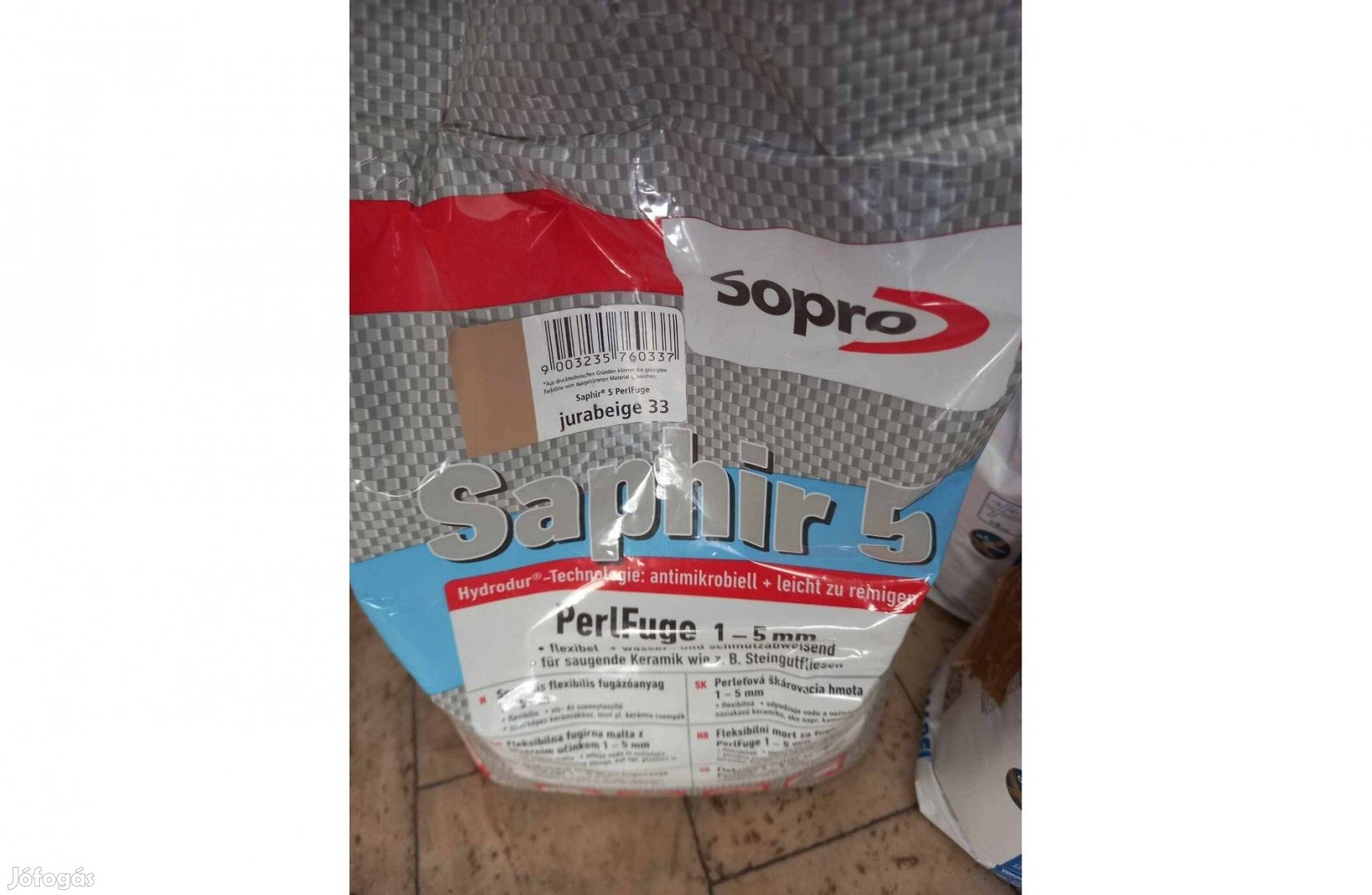 Sopro Saphir 5 spec. flex. fugázó - 1-5 mm 33 Jurabeige 5000 Ft