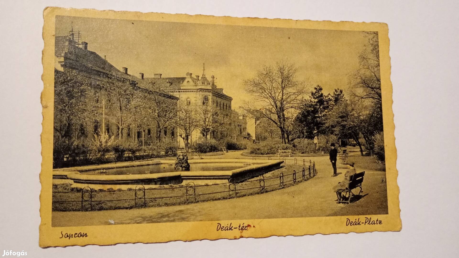 Sopron 1950- es képeslap