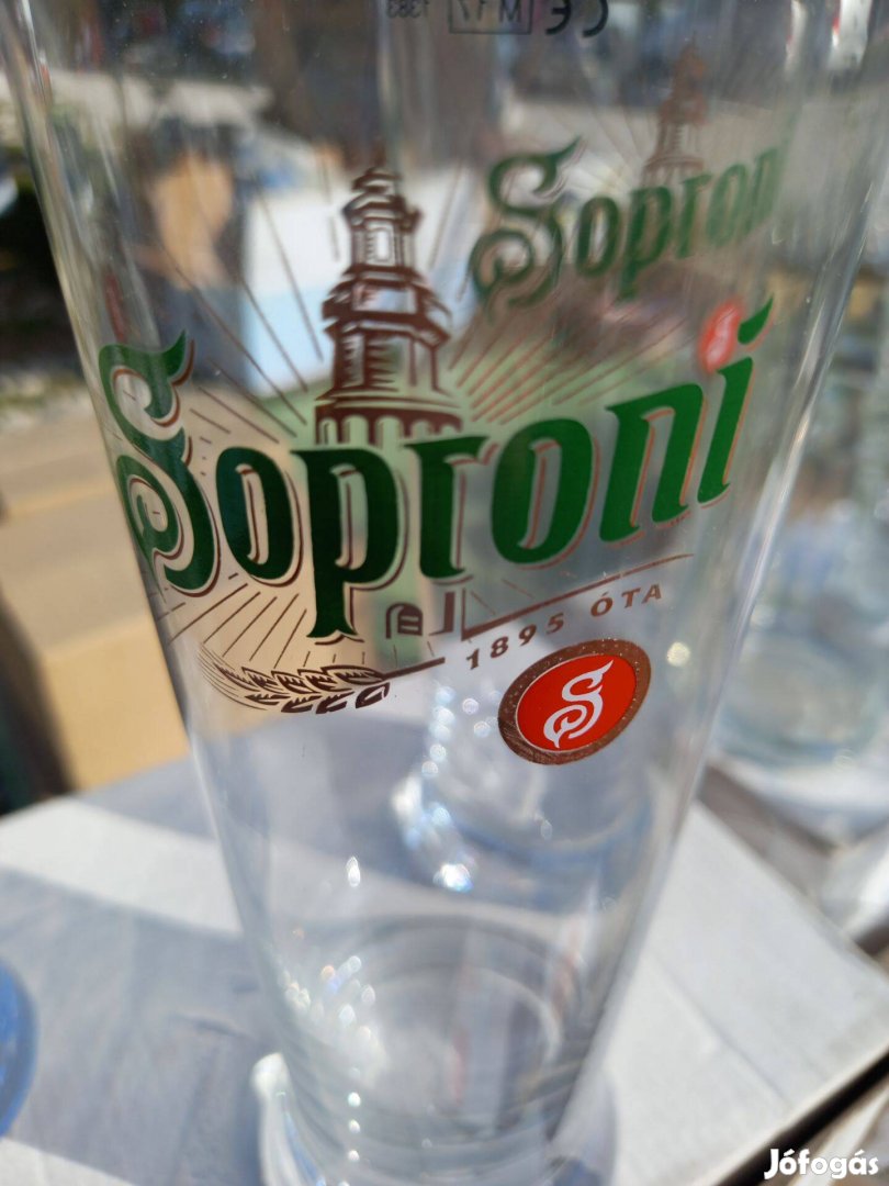 Soproni 0,5l sörös pphár klt új