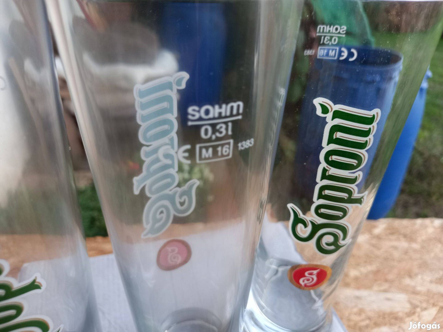 Soproni sörös pohár klt 0,3l új