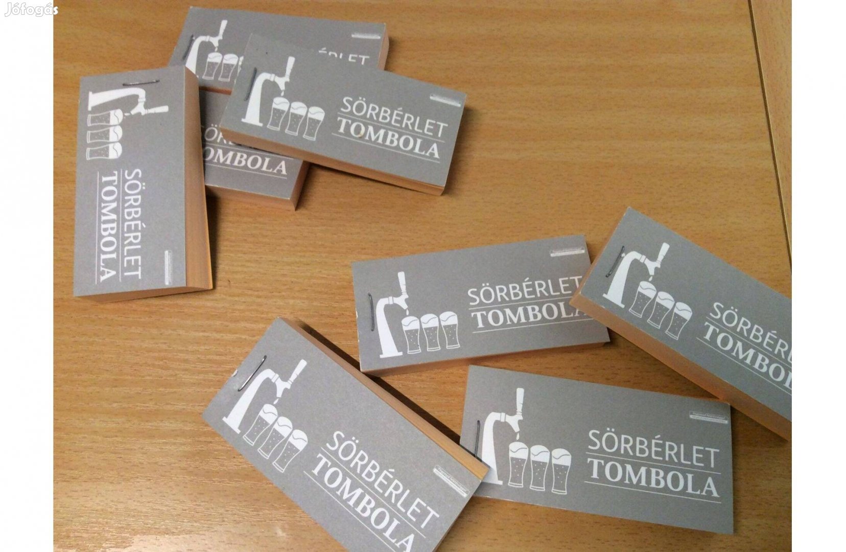 Sörbérlet original tombola új 8 tömb tombola