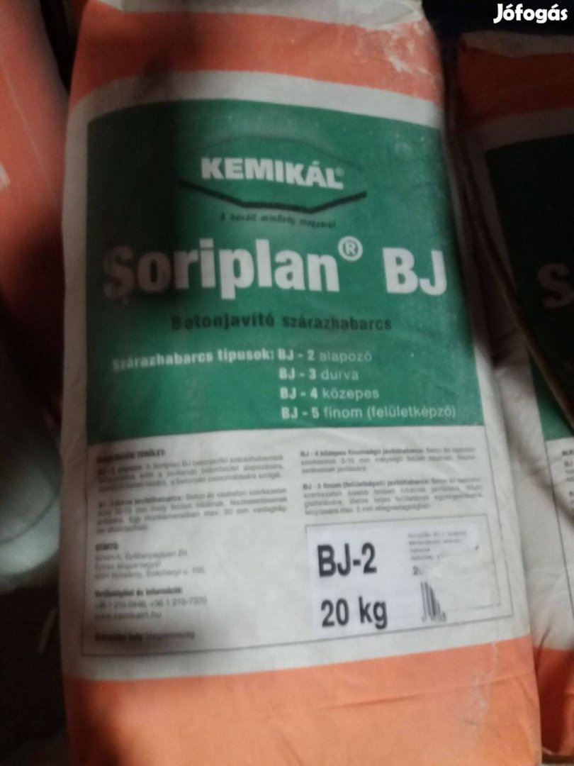 Soriplan bj 20kg Betonjavitó