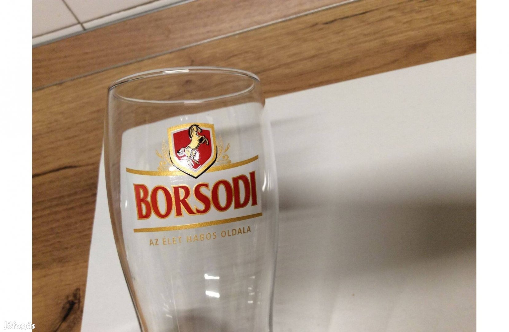 Söröspohár 0,3 liter Borsodi pohár 3dl új sörös pohár