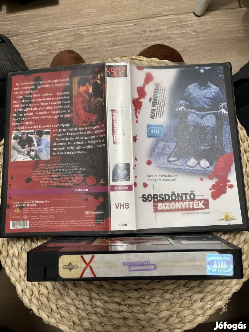 Sorsdöntő bizonyiték vhs m