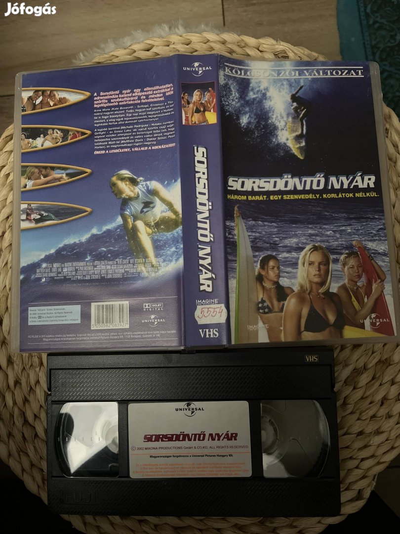 Sorsdöntő nyár vhs