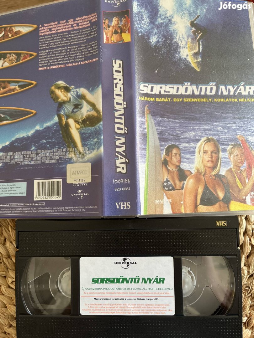 Sorsdöntő nyár vhs