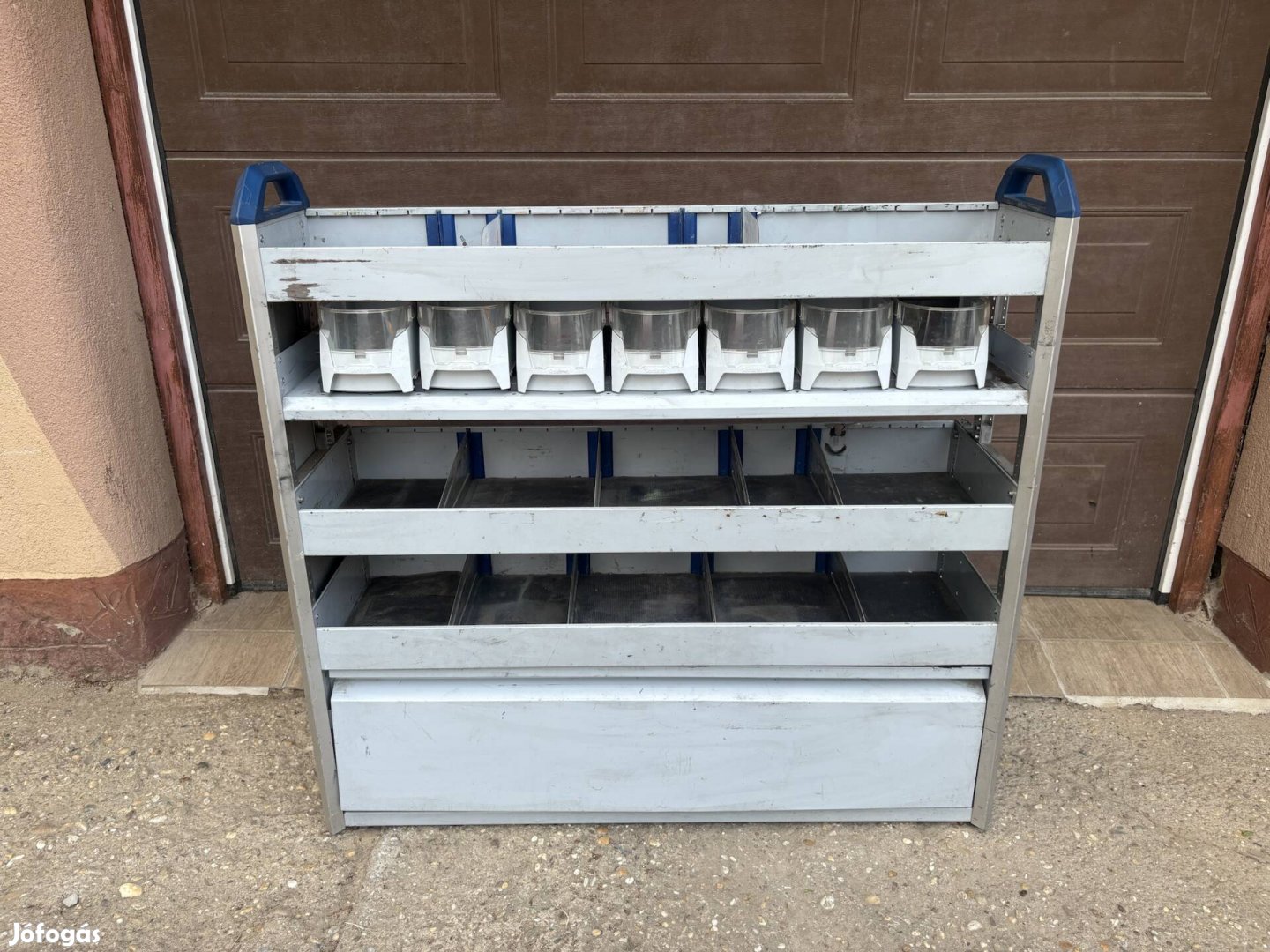 Sortimo járműberendezés raktér polc műhely szerszám felépítmény 