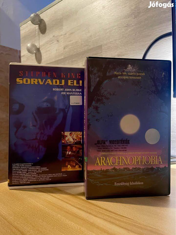 Sorvadj el, Arachnophobia első kiadású VHS