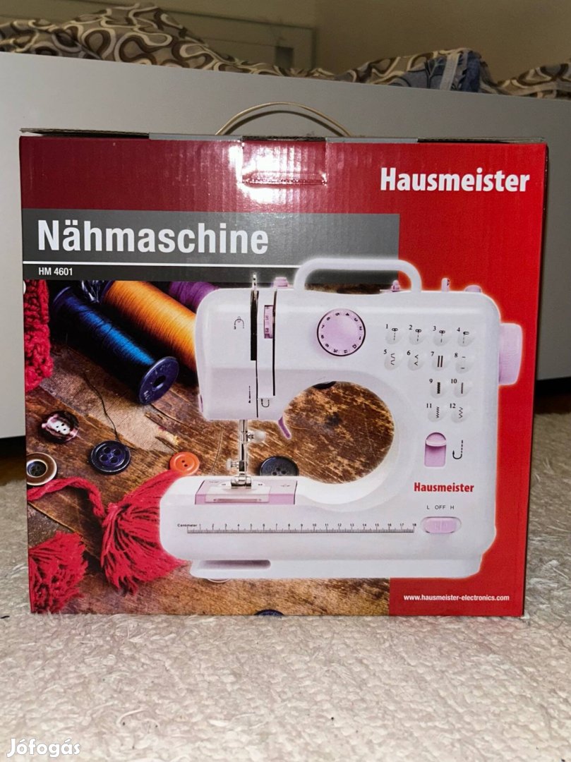 Sosem használt Hausmeister HM-4601 varrógép eladó