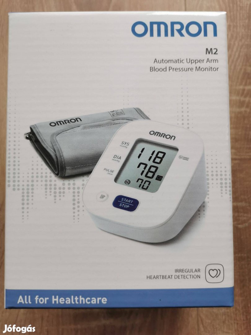 Sosem használt Omron M2 vérnyomásmérő