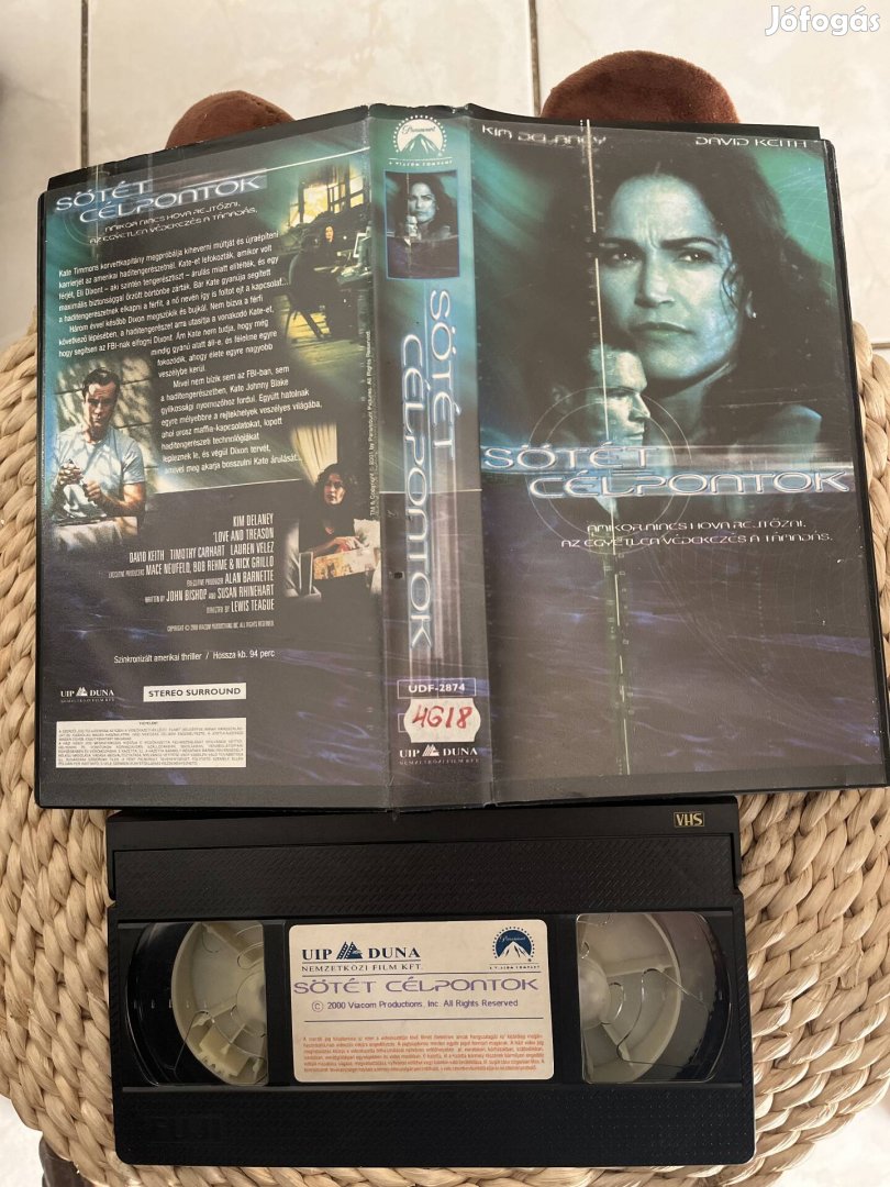 Sötét célontok vhs.   