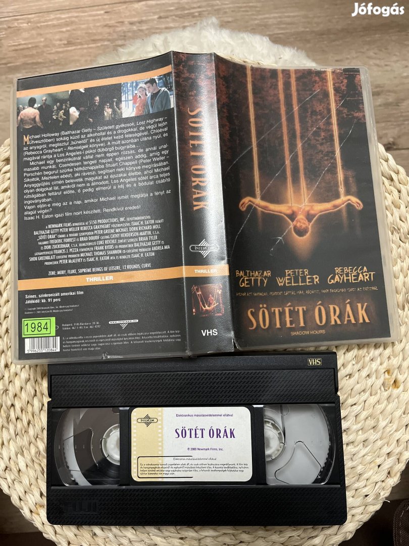 Sötét órák vhs film