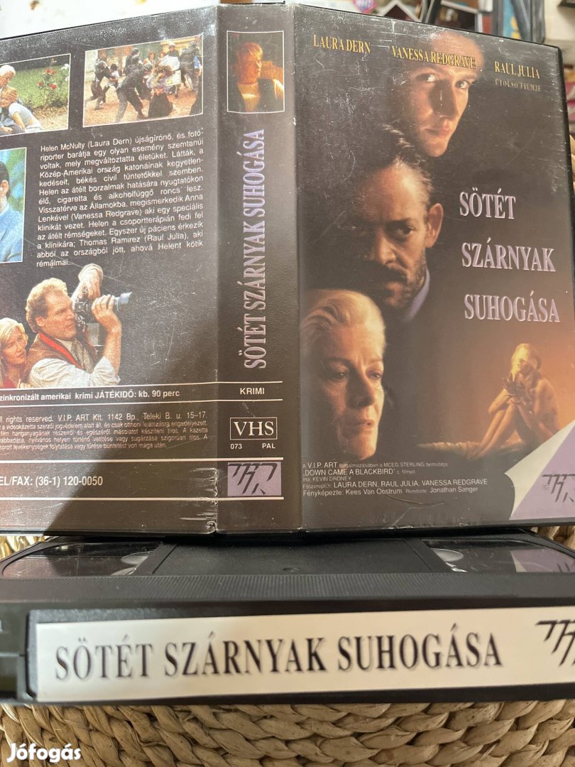 Sötét szárnyak suhogása vhs