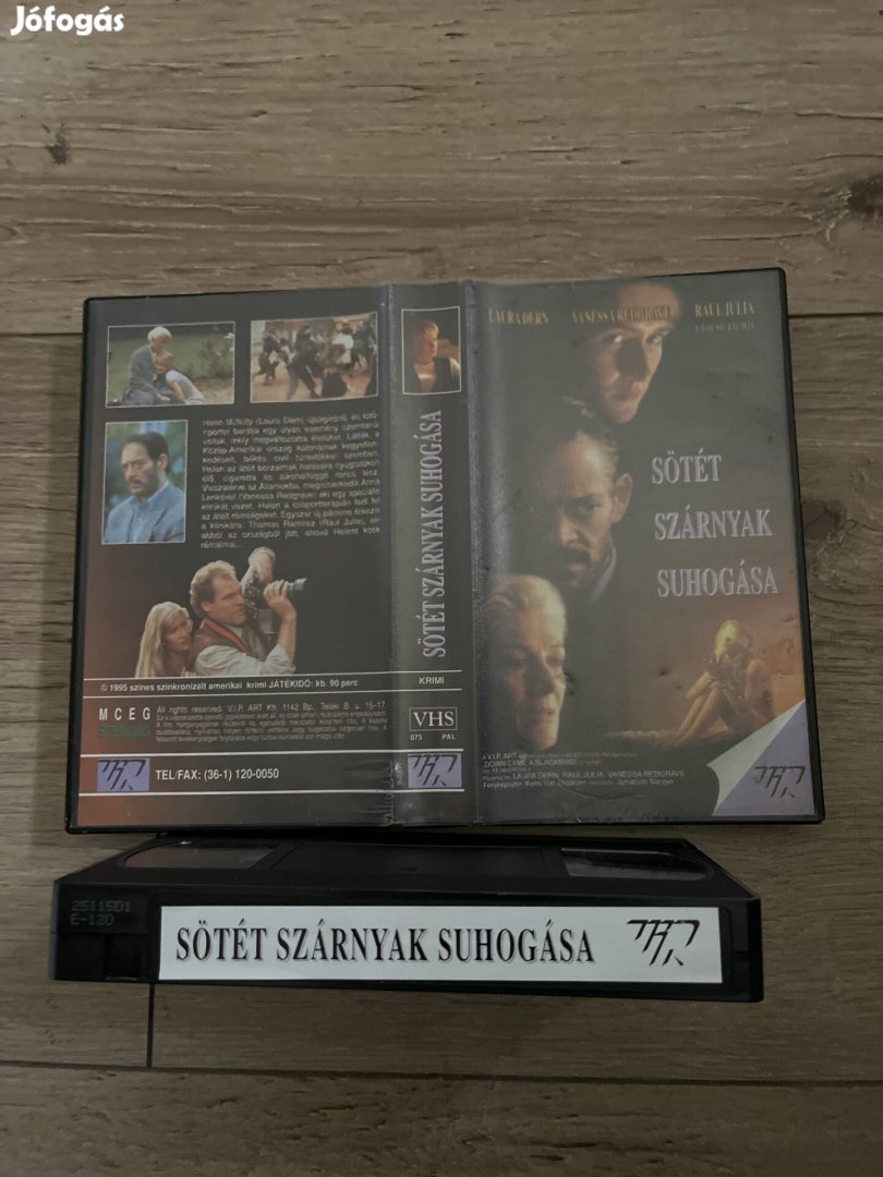 Sötét szárnyak suhogása vhs 