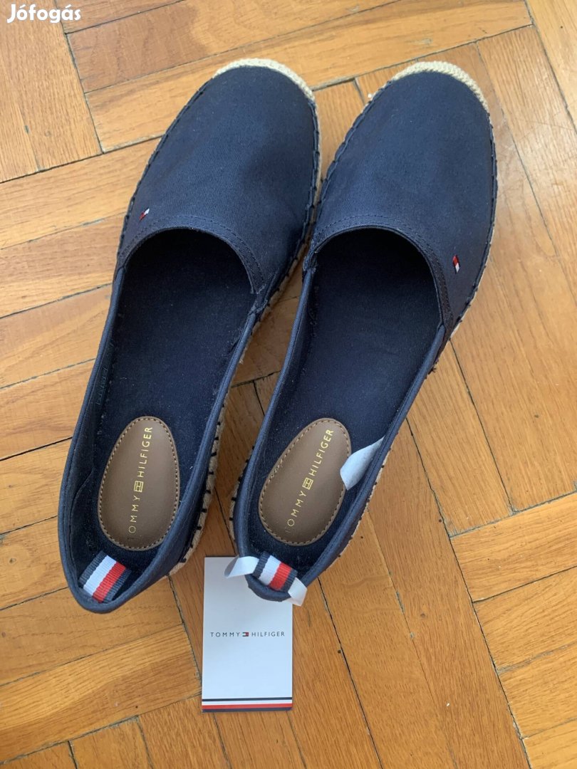 Sötétkék Tommy Hilfiger espadrillas 39