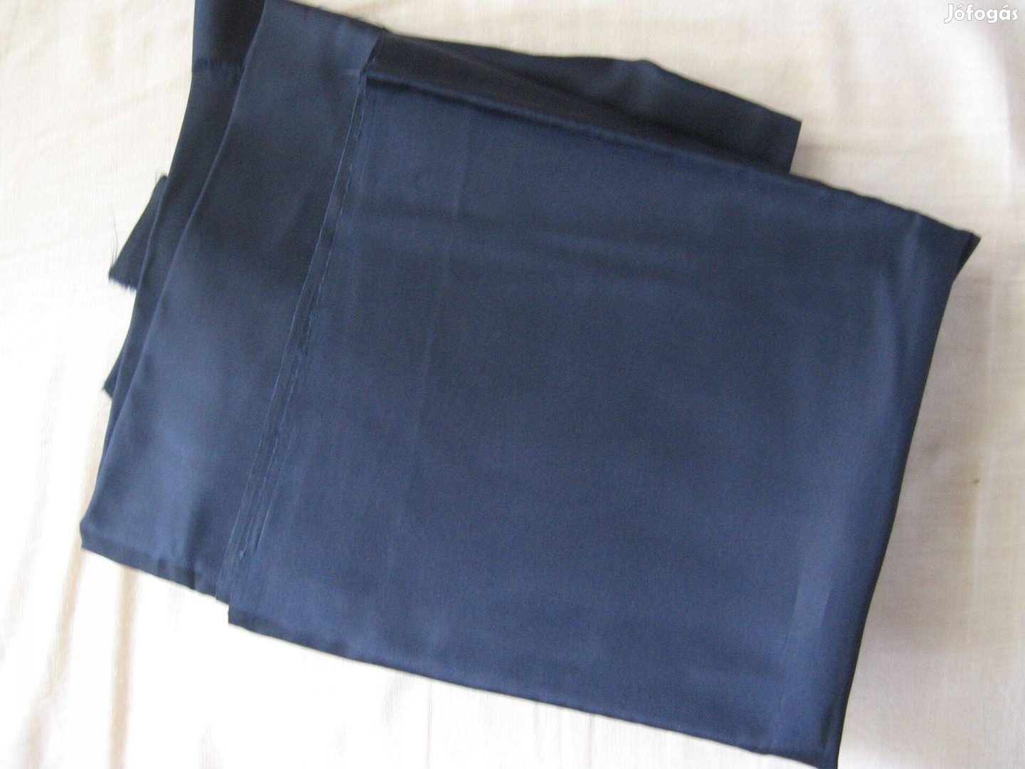 Sötétkék bélésselyem - méteráru I11.