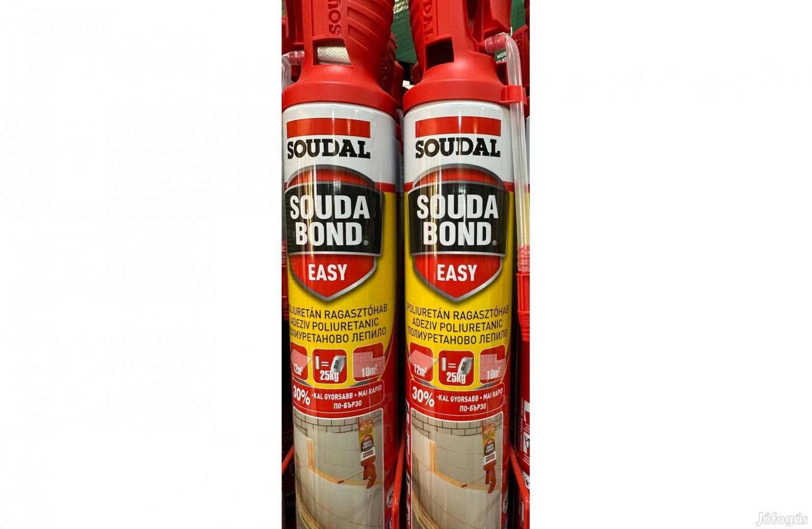 Soudal 750 ml építési ragasztóhab most csak 3160 ft/db