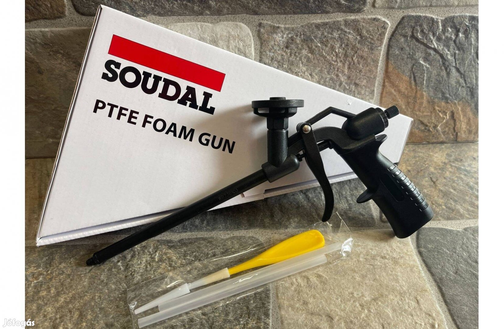 Soudal Púrhab Kinyomó pisztoly Teflon bevonattal Fém