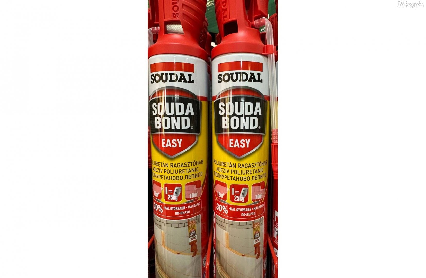 Soudal építési ragasztóhab 750 ml 3160 ft/db