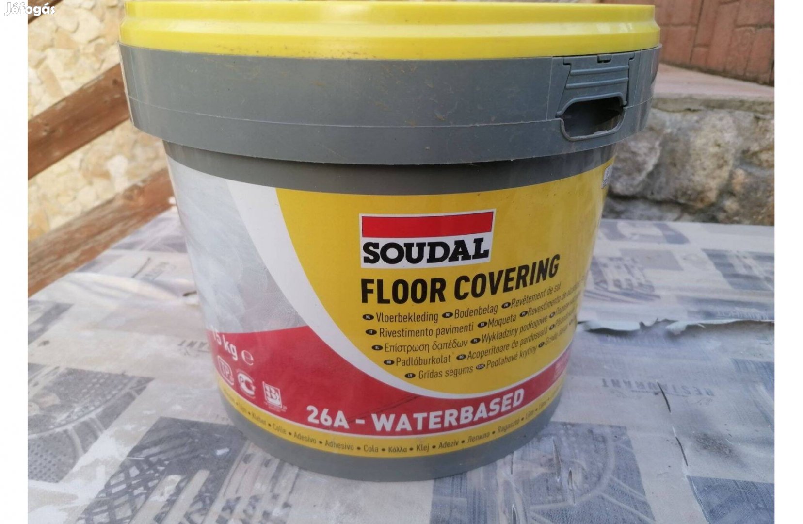 Soudal padlóburkolat ragasztó 26A 15 kg