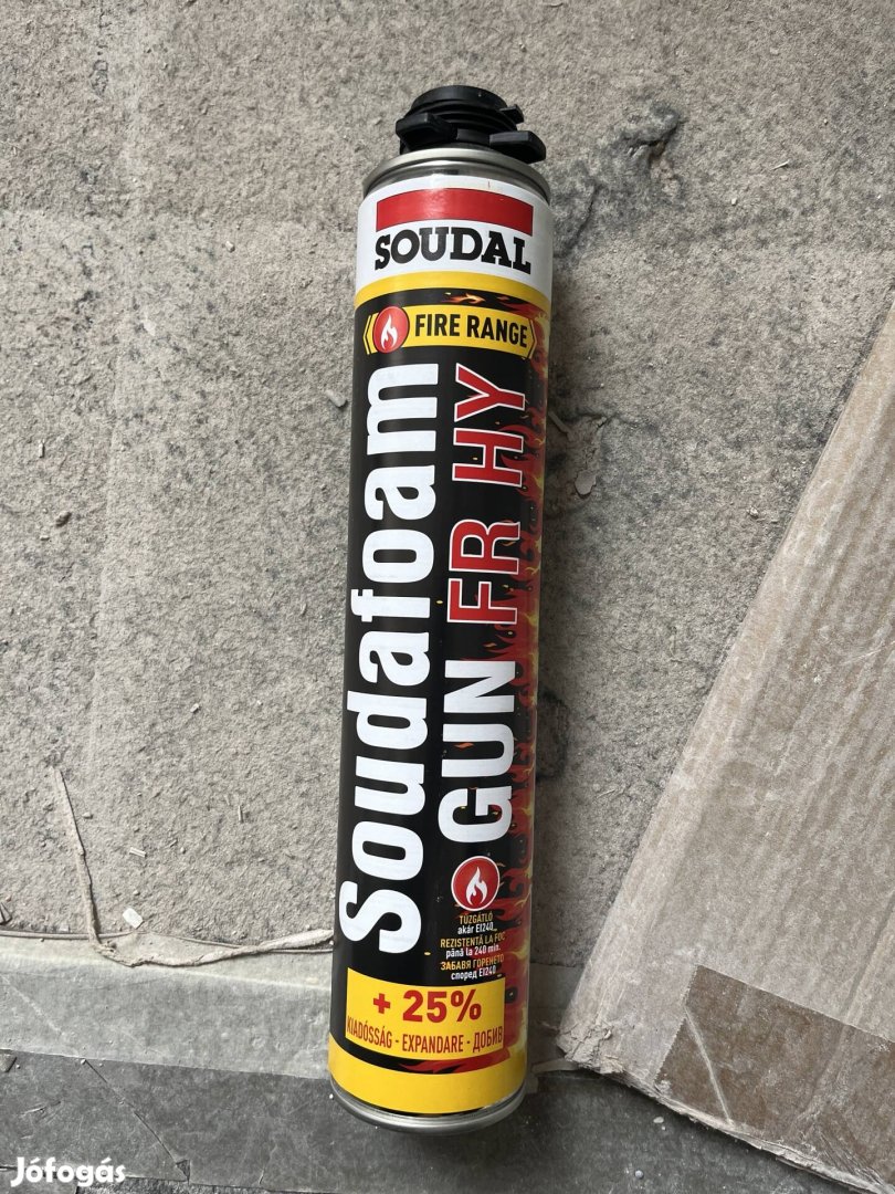 Soudal tűzgátló pur hab