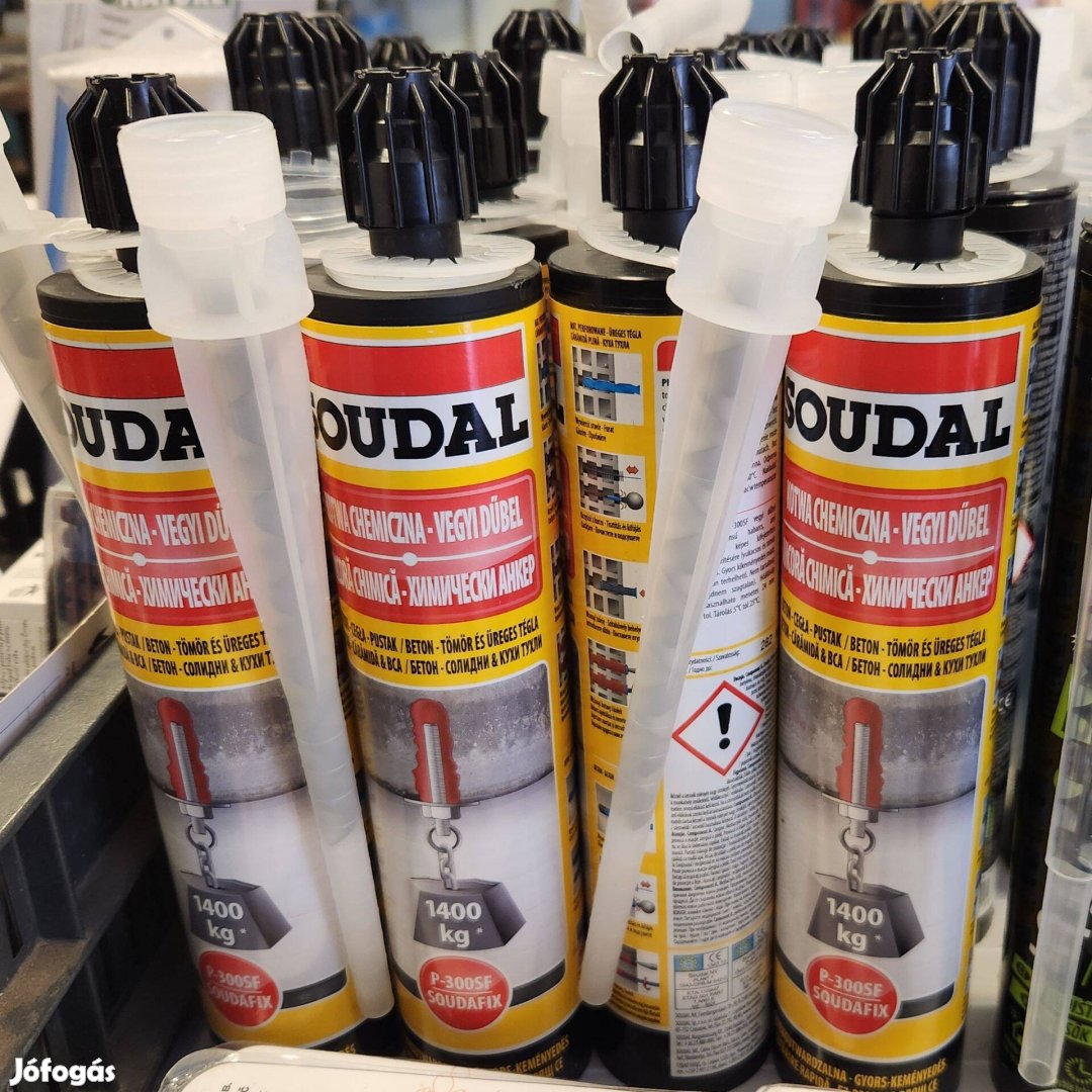 Soudal vegyi dübel