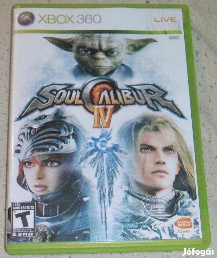 Soul Calibur IV. (Verekedős) Gyári Xbox 360 Játék Akár féláron