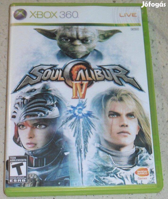 Soul Calibur IV. (Verekedős) Gyári Xbox 360 Játék Akár féláron