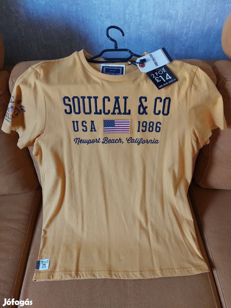 Soulcal póló L- es Angliából, új , címkés prémium minőségű