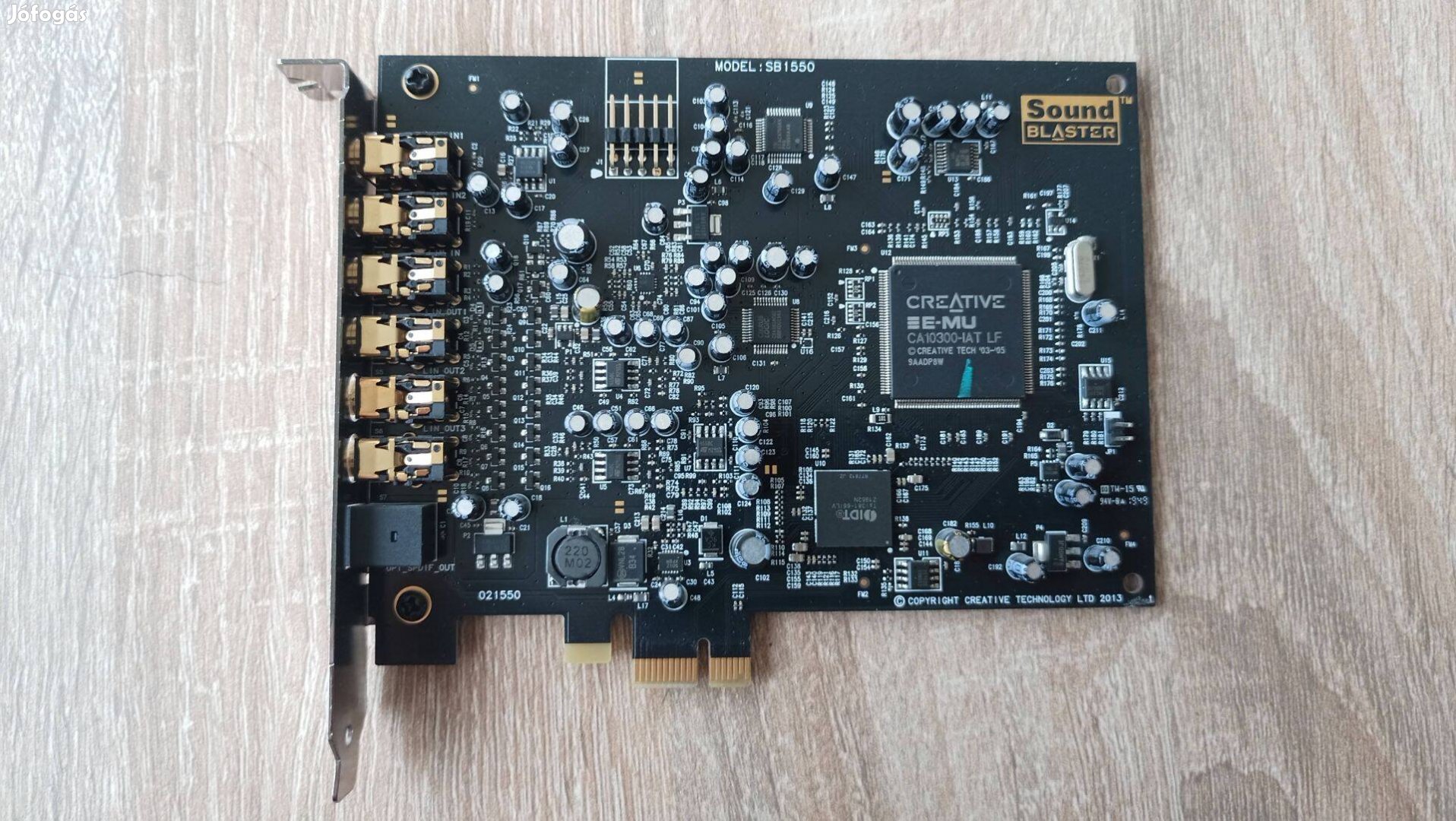 Sound Blaster Audigy Rx 5.1 hangkártya