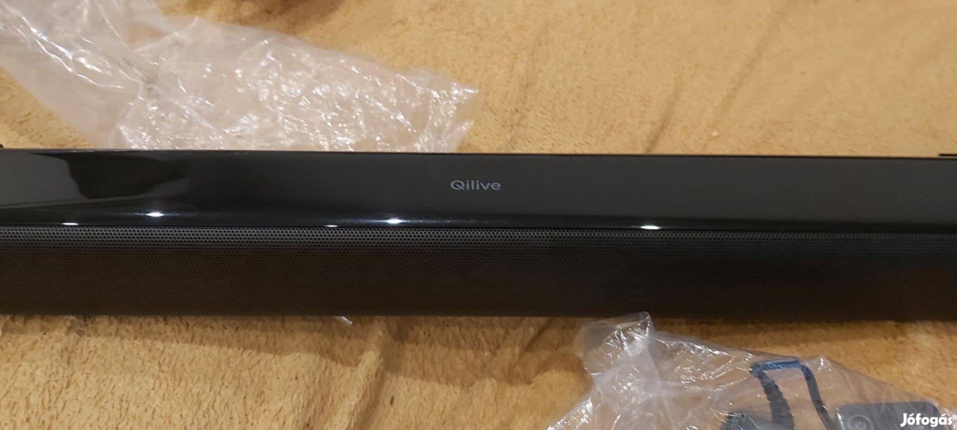 Soundbar Qilive Q. 1104, 30 W, Bluetooth 5.3, fekete Csatlakozás: Blue