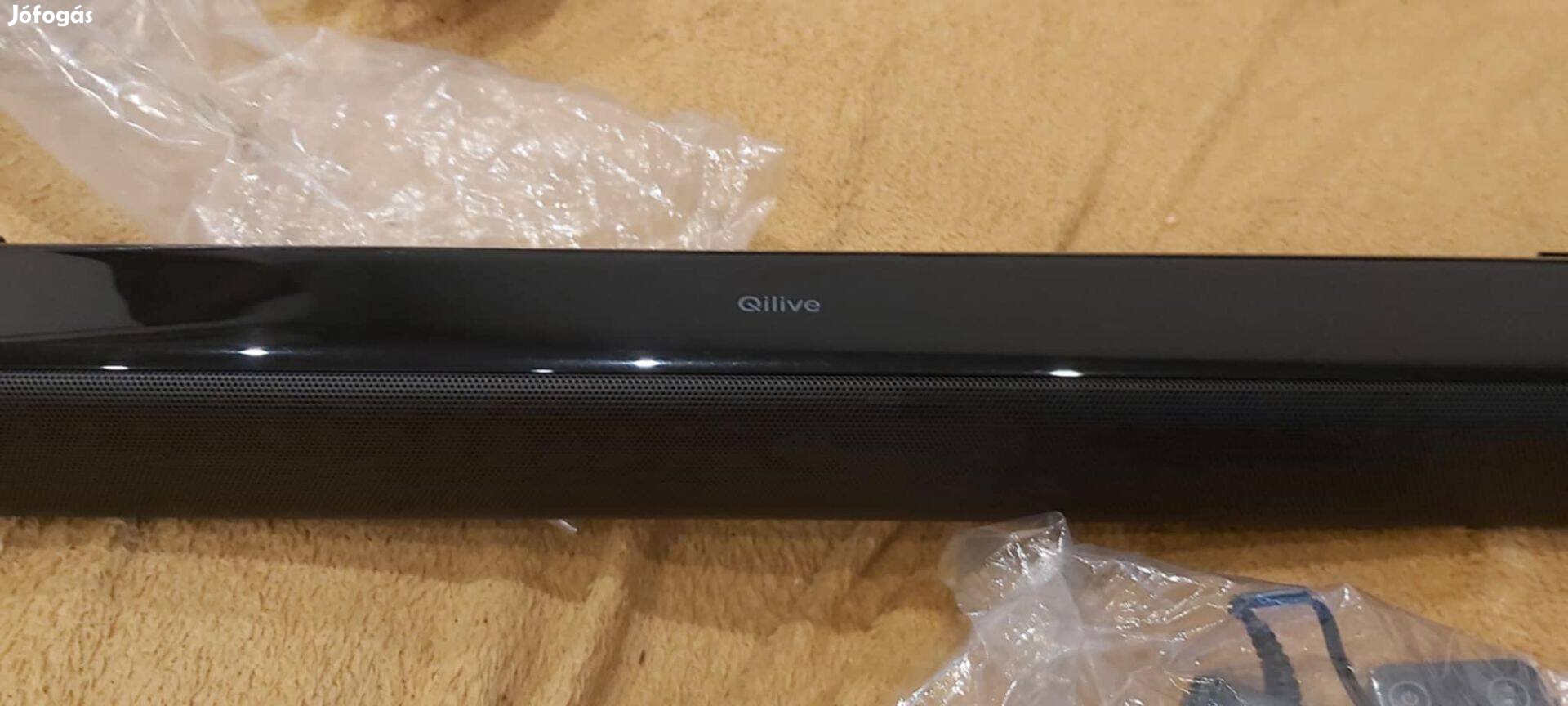 Soundbar Qilive Q. 1104, 30 W, Bluetooth 5.3, fekete Csatlakozás: Blue