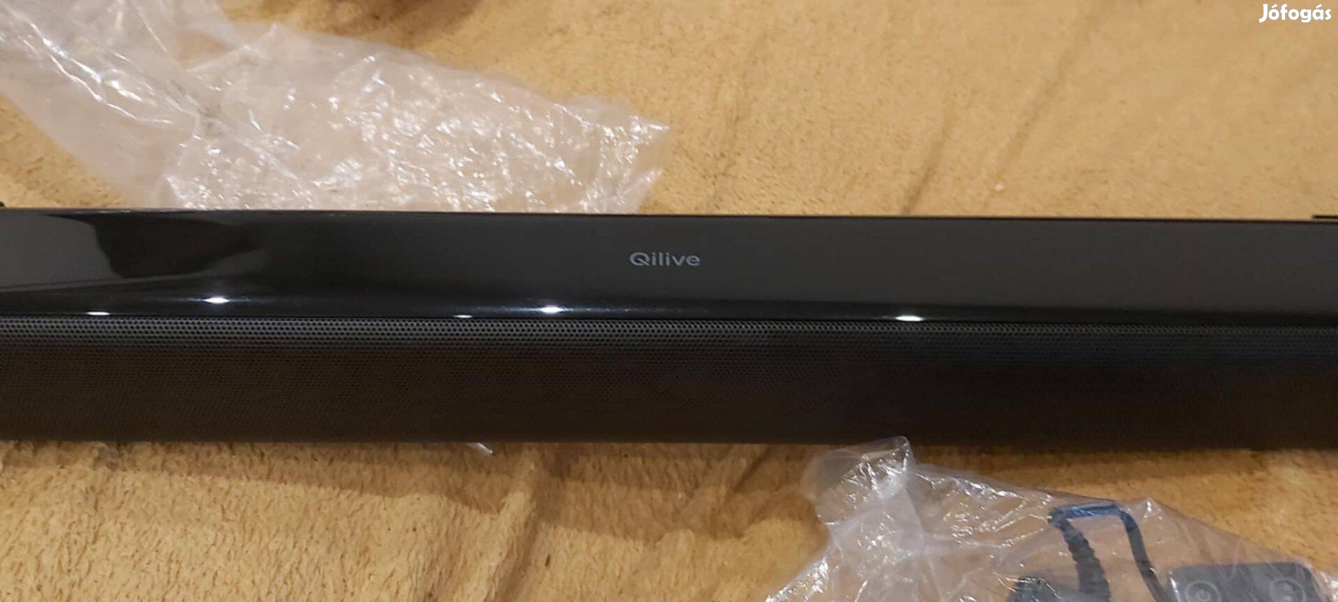 Soundbar Qilive Q. 1104, 30 W, Bluetooth 5.3, fekete Csatlakozás: Blue