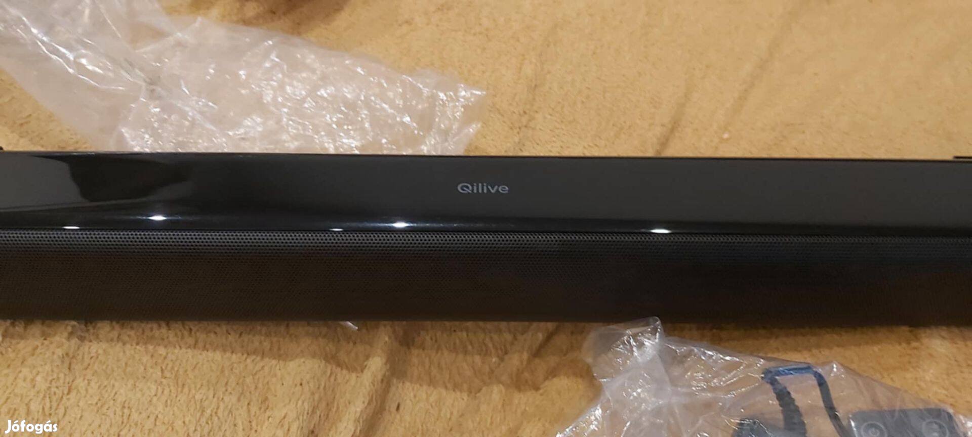 Soundbar Qilive Q. 1104, 30 W, Bluetooth 5.3, fekete Csatlakozás: Blue